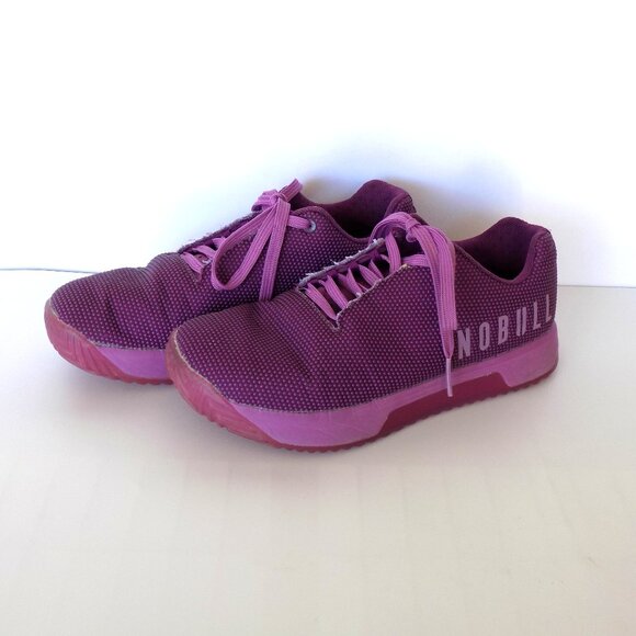 NOBULL Superfrabic Trainer Plus Sneakers Size 9.5 Deep Purple - Picture 1 of 8